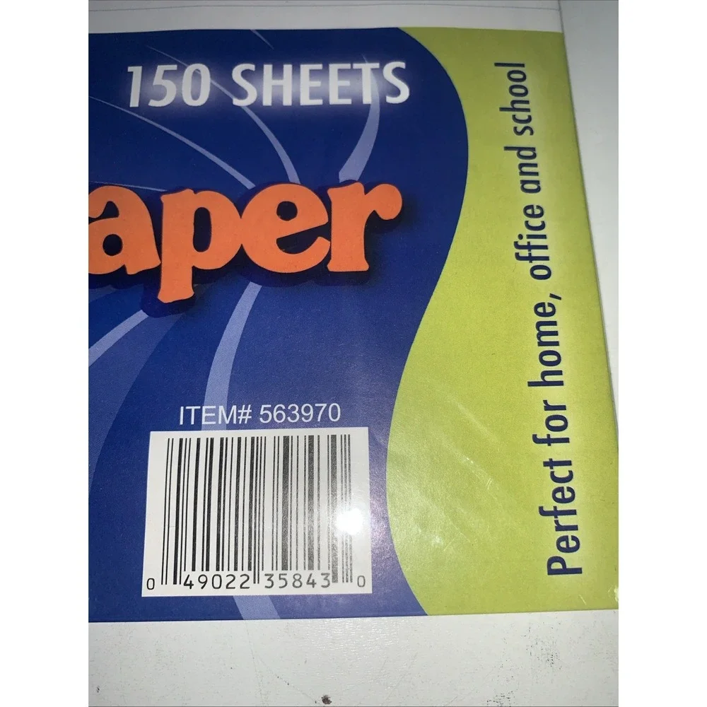 Penway 150‎ Sheets Wide ruled notebook filler paper 10.5x8